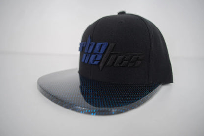 Blue Carbon Fiber Hat My Store