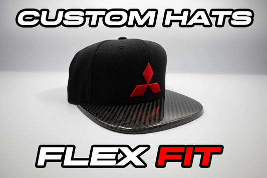 Custom Carbon Fiber Flex Fit Hat Thecarbonhat.com