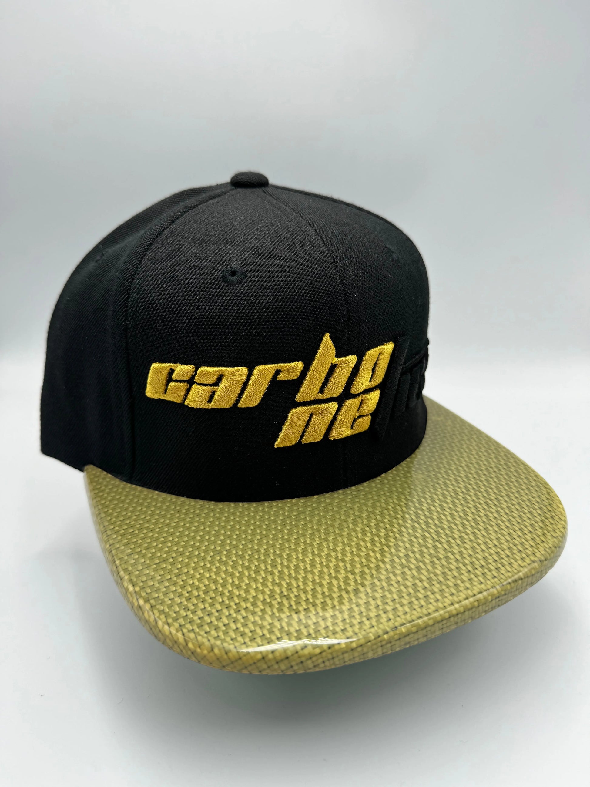 Gold Carbon Fiber Hat