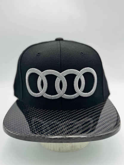 Audi Custom Carbon Fiber Hat