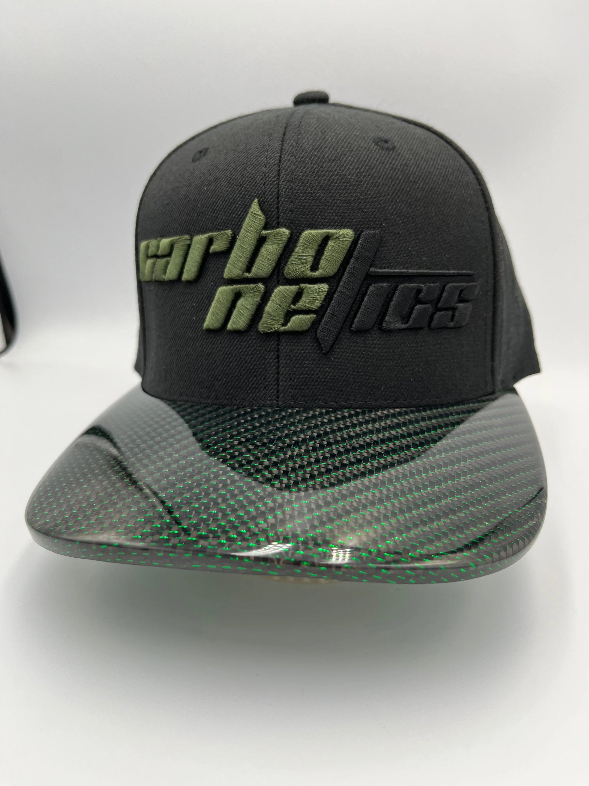 Green Carbon Fiber Hat My Store