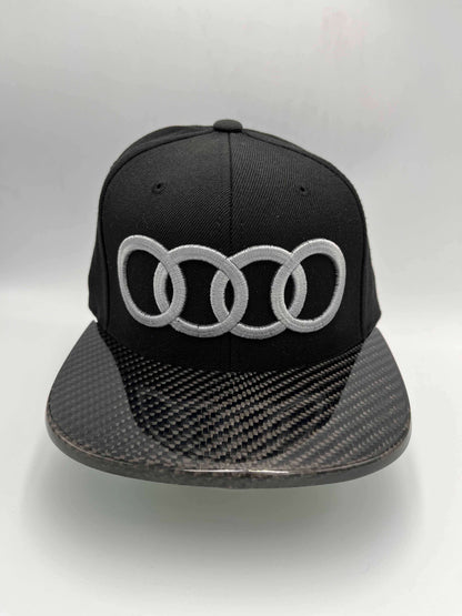 Audi Custom Carbon Fiber Hat