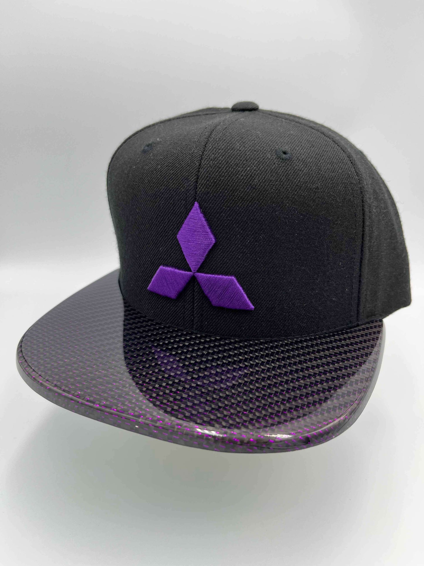 Mitsubishi Carbon Fiber Hat