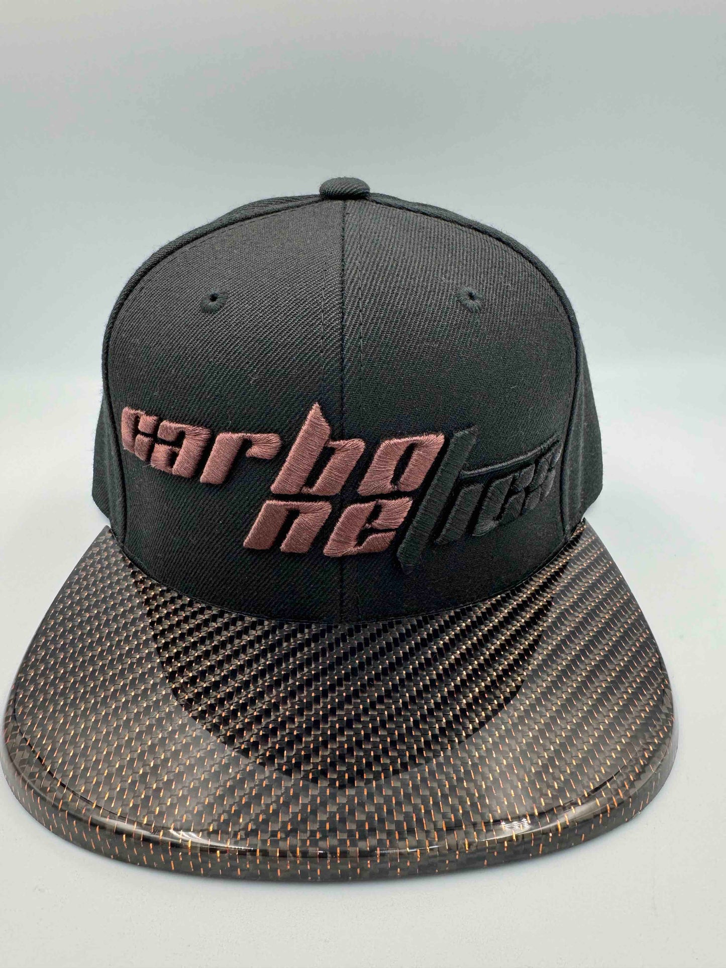 Copper Carbon Fiber Hat