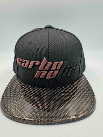 Copper Carbon Fiber Hat