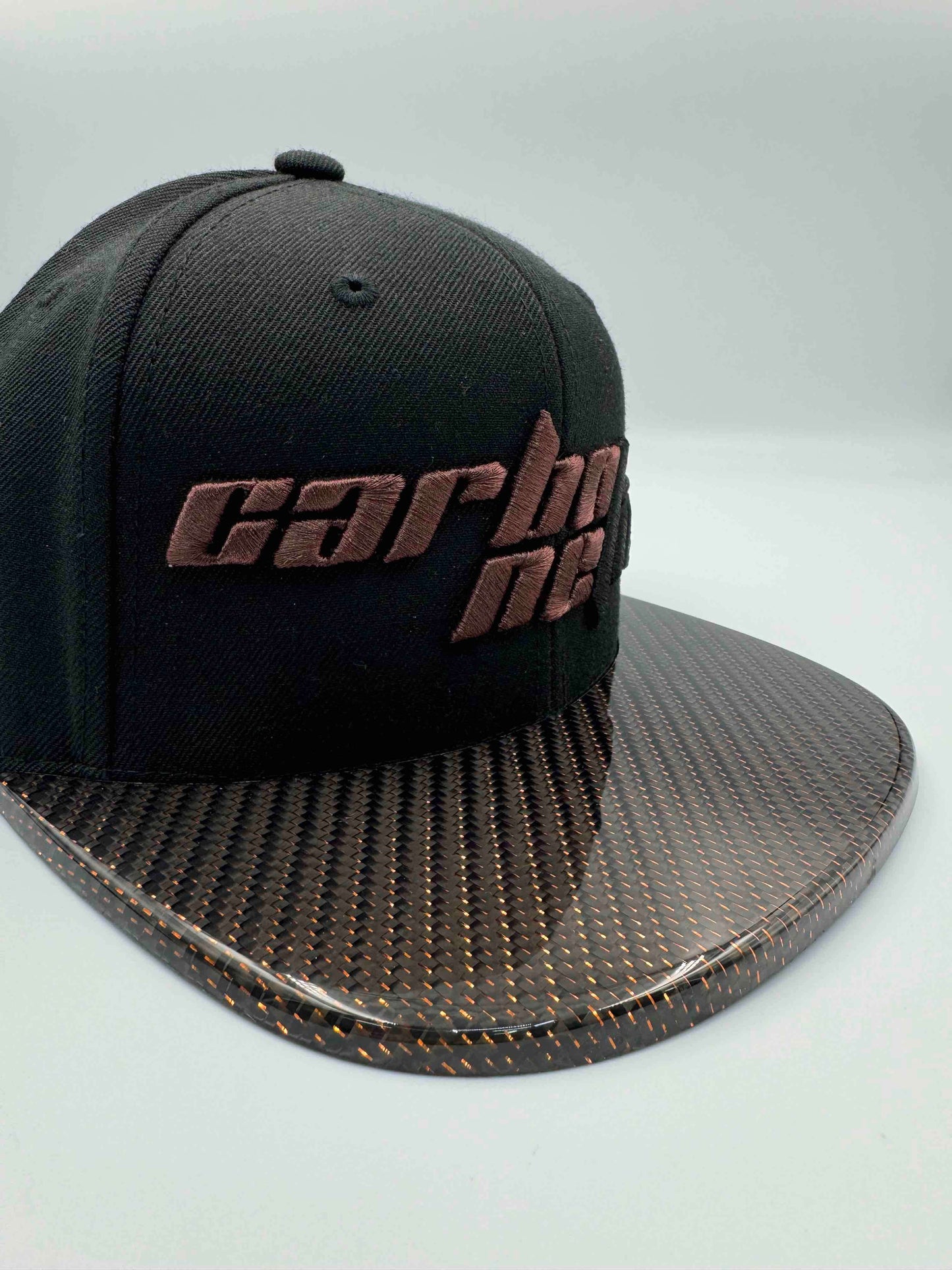 Copper Carbon Fiber Hat