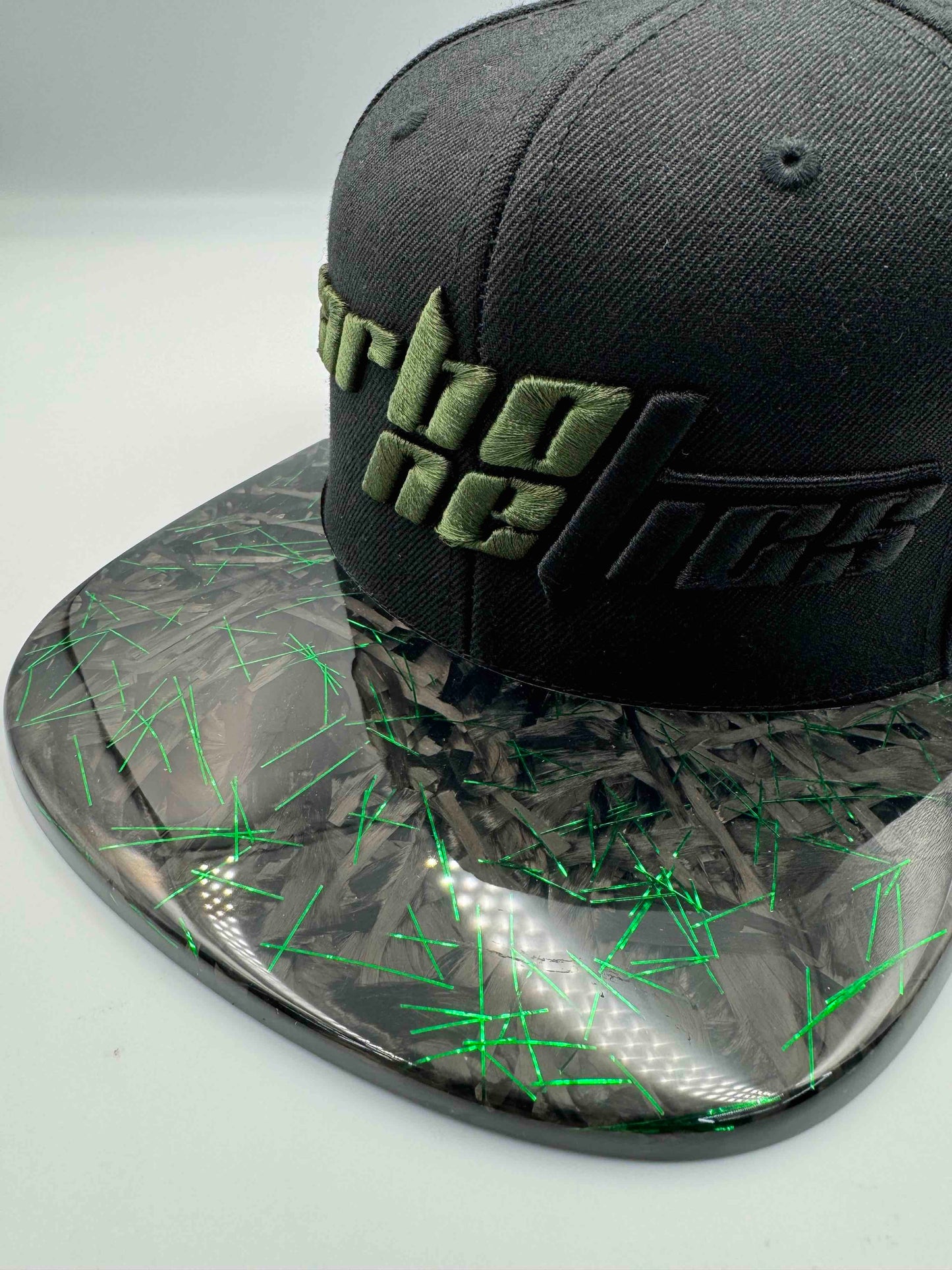 Colored Forged Carbon Fiber Hat