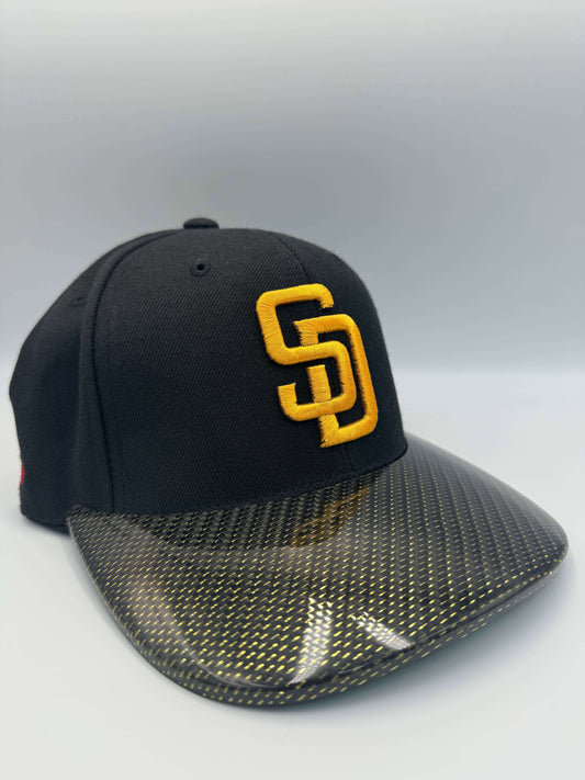 San Diego Padres Carbon Fiber Hat