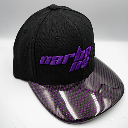 Purple Carbon Fiber Hat My Store