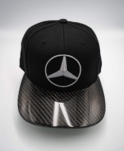 Mercedes Custom Carbon Fiber Hat