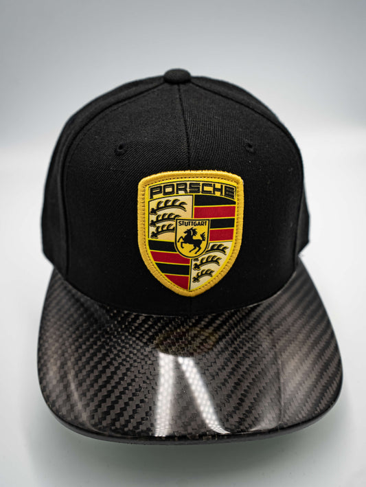 Porsche Custom Carbon Fiber Hat