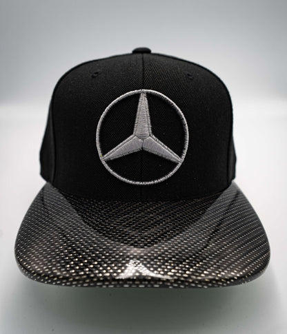 Mercedes Custom Carbon Fiber Hat