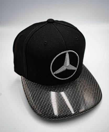 Mercedes Custom Carbon Fiber Hat