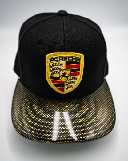 Porsche Custom Carbon Fiber Hat