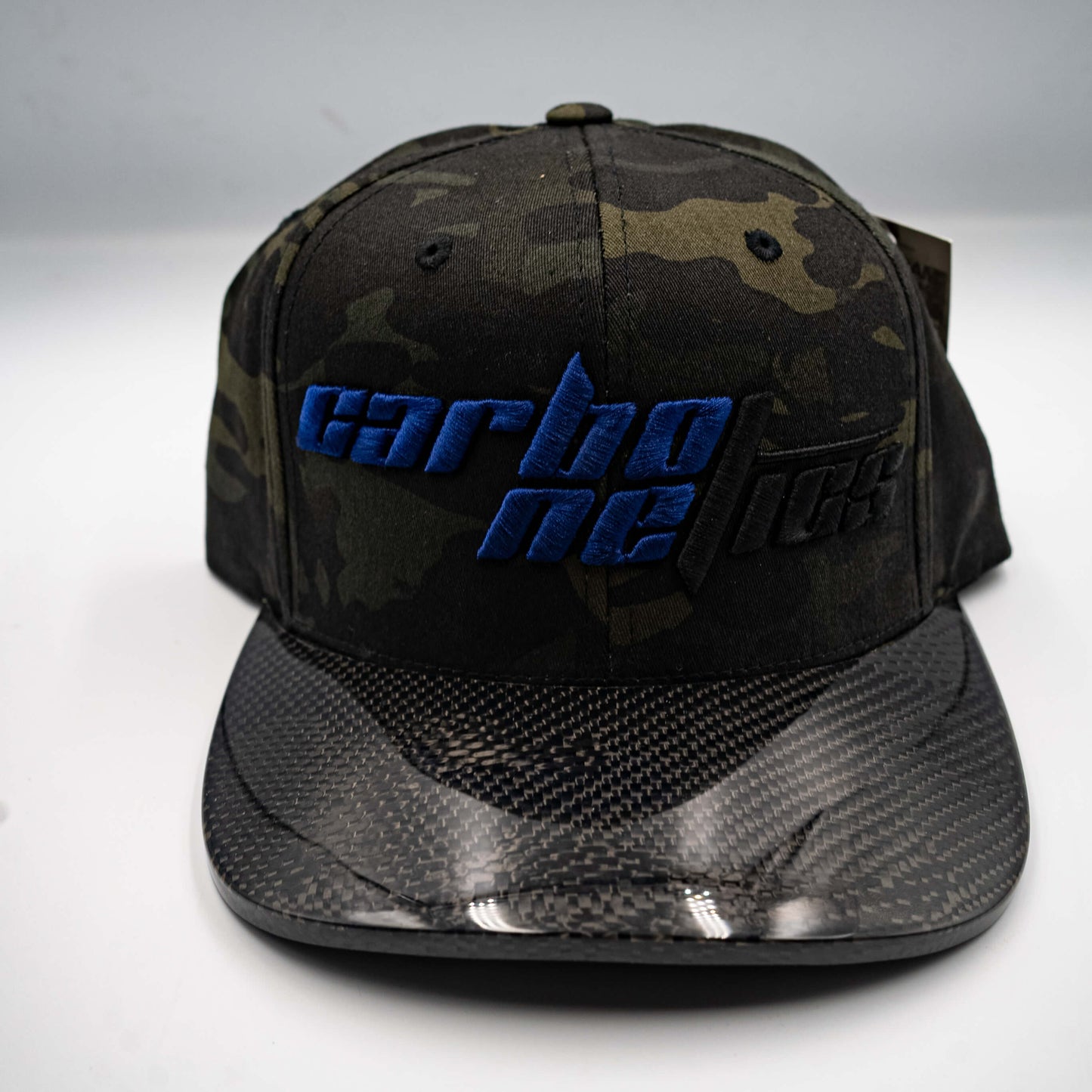 Black Camo Carbon Fiber Hat