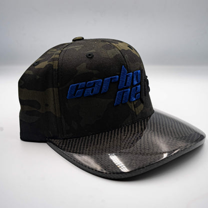 Black Camo Carbon Fiber Hat