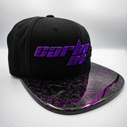 Purple Forged Carbon Fiber Hat