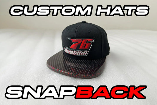 Custom Carbon Fiber Snapback Hat Thecarbonhat.com